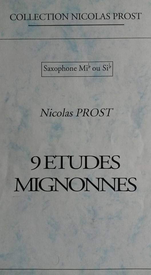 9 ETUDES MIGNONNES